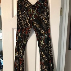 Veronica M flare lightweight pants size small